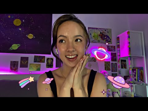 ASMR | hand sounds, inaudible trigger words, and body triggers + some mouth sounds (chaotic asmr) 🩷
