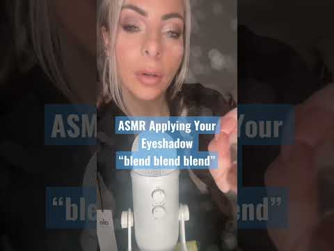 ASMR Personal Attention Applying Your Eyeshadow “Blend Blend”