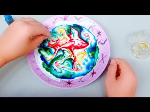 ~ASMR~ Fun With Science! Milk & Food Colouring Experiment ~whisper~