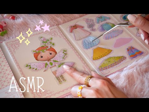 ASMR | Relooking de Miss Lilyruby avec des stickers 🧚‍♀️