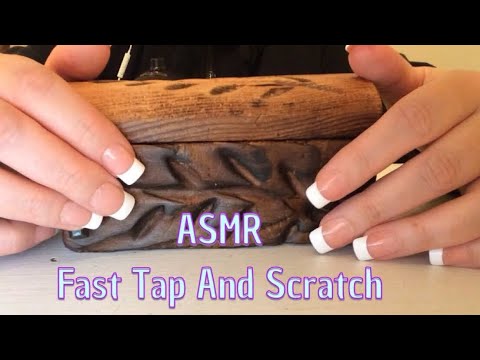 ASMR Fast Tap And Scratch(No Talking After Intro)