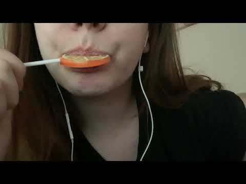 ASMR - Licking Lollipop + Mouth Sounds 🍭💋