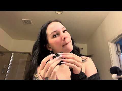 ASMR 10 min makeover roleplay | fast, nail tapping, hair cut, slightly chaotic