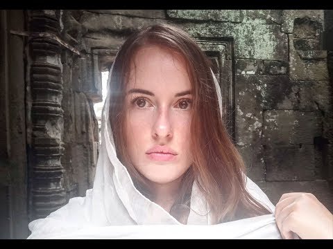 ASMR witchcraft role-play in ancient temple Angkor