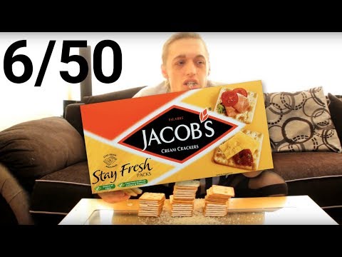 50 DRY CRACKER CHALLENGE (IMPOSSIBLE)