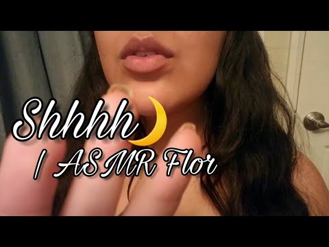 Binuarel ASMR | Shhh & Face Touching(Personal Attention for Sleep ♡)
