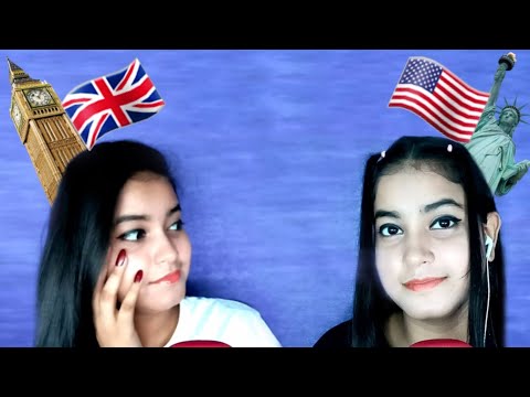 ASMR USA vs UK Tingly Trigger Words