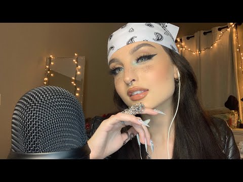 ASMR | Up Close Whispers/Ramble & Tapping ~ Custom Video
