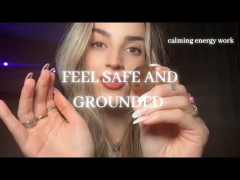 Reiki ASMR to Feel Safe and Grounded I Calming Energy Work
