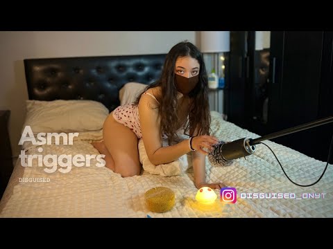 ASMR Roleplay💕 Relaxing triggers with Massage!