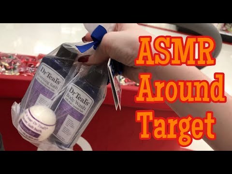 ASMR Around Target ( and talking to my family )