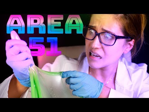 Asmr | Area 51. Examen y exploración médica extraterrestre | ASMR Español | Asmr with Sasha