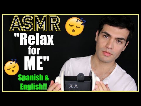 ASMR - RELAXING MALE WHISPER "RELAX FOR ME" | Spanish (Español Susurro Masculino for Sleep)