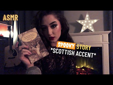 ASMR Reading A Spooky Story *SCOTTISH ACCENT* (Halloween Special)