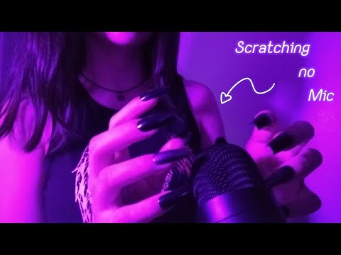 ASMR - Scratching no microfone (aggressive)