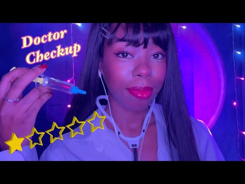 ASMR 1-star doctor checkup with toys 🩺💉RP