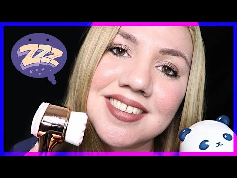 ASMR Makeup and Face Analysis to SLEEP all NIGHT [ NO MIDDLE ADS ]