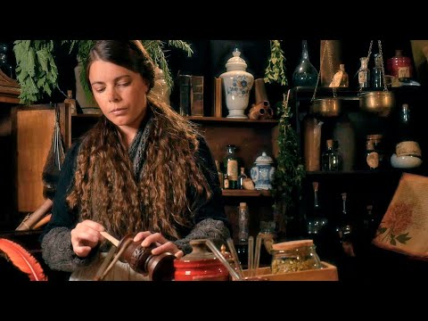 Learning From the Apothecary | ASMR Roleplay (soft spoken, mortar & pestle, personal attention...)