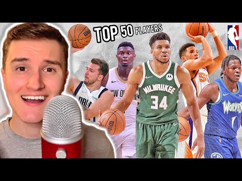 [ASMR] Ranking The Top 50 Players In The NBA This Year 🏀