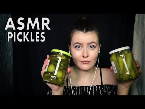 ASMR Eating Pickles (Crunchy Sounds) NO TALKING | Chloë Jeanne ASMR