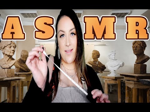Artist Inspects and FLIRTS with YOU 🥰👩‍🎨❤️ | Soft Spoken (ASMR Roleplay)