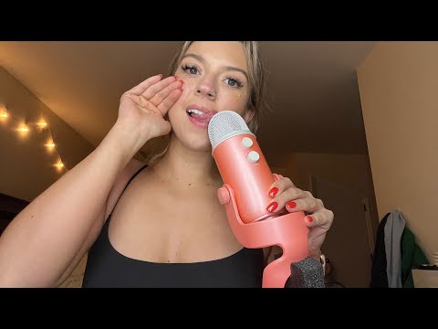 ASMR| My Most Popular Wet Mouth Sounds/ Mic Licking/ Eating Blue Yeti