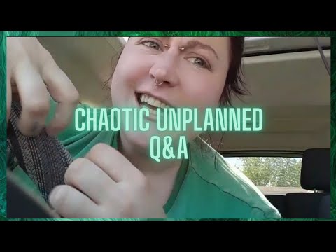 Mildly ASMR Chaotic Q&A 🖤✨️ Regular Spoken Question Answer Thank Yous and Goals