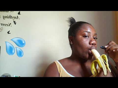 BANANA MUKBANG 🍌 LOUD MOUTH SOUNDS EATING AND SUCKING ASMR