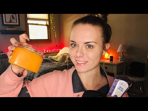 ASMR! Skin Care Routine! Liquid sounds, bottle sounds, and more!