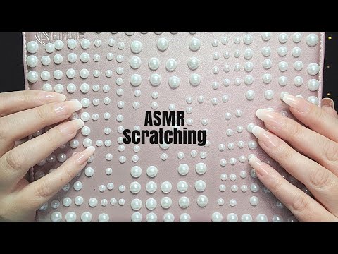 ASMR Scratching On A Sheet Of Pearls