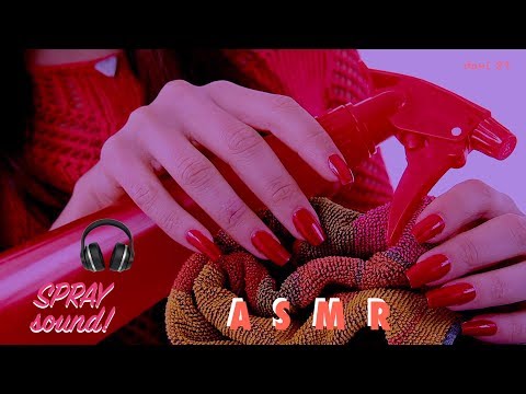 Wear EARPHONES for This Experience🎧ASMR like to being INSIDE a BUBBLE 😍RED THEME❣️SOUND ASSORTMENT❤️