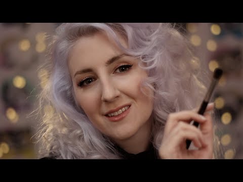 ASMR You're Okay ❤️ Face Brushing and Positive Affirmations for Sleep (soft spoken)