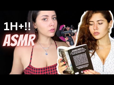 ASMR español✨ MÁS DE UNA HORA DE INAUDIBLE SUPER RELAJANTE 🥴 para los que no pueden dormir