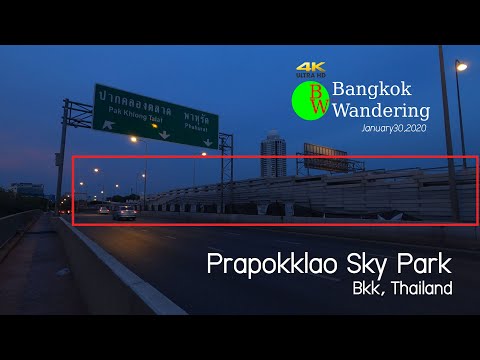 #ASMR 4K The Phra Pok Klao Skypark during Construction #Bangkokwandering พระปกเกล้าฯสกายปาร์ค ล่าสุด
