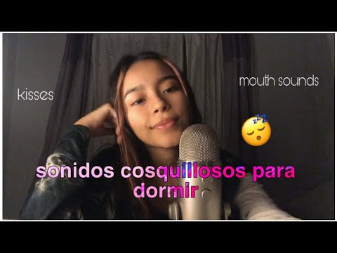 ASMR Español | M0uth sounds & kisses para dormir 🥰 👁👄👁
