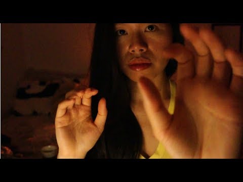 ASMR CLOSE UP QUICK Affirmation: Making Mistakes, Removing Your Negative Energy w. Hand Movements