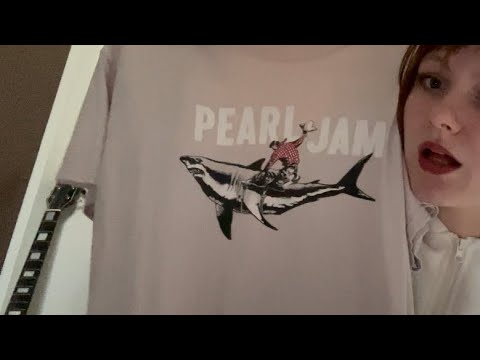 ASMR Show and Tell | My T-shirt Collection!