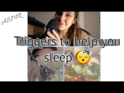 ASMR || Triggers to help you sleep 😴 ||