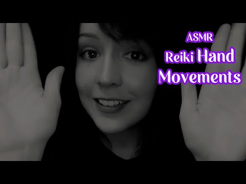 ⭐ASMR Hand Movements, Mouth Sounds & Reiki Plucking to Help you Sleep 💜 (Close Up, No Talking)