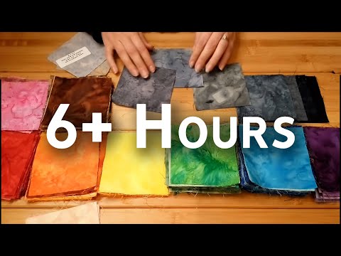 6+ Hours of Fabric ASMR Videos
