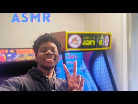 Public ASMR Fast & Aggressive In An Arcade! Tapping, Scratching, Clicking, and More! #asmr