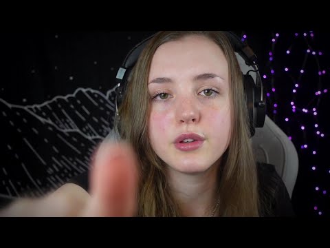 ASMR - Negative energy removal and positive affirmation with a lot of visuals