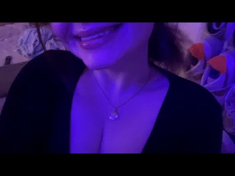 ASMR Spit Painting and Mouth Sounds with Personal Attention *°:⋆