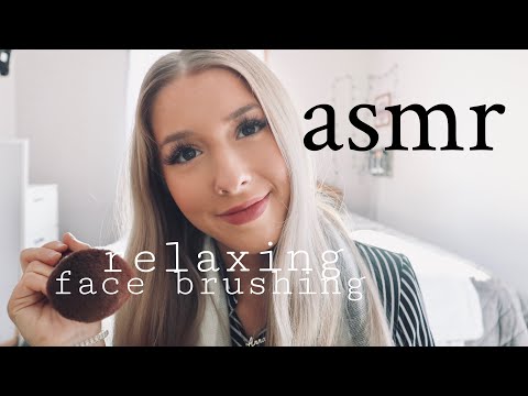ASMR Face Brushing & Personal Attention 😌