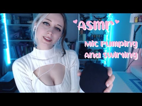 ASMR 🖤 Fast and Slow pumping and swirling