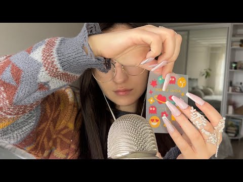 Asmr 100 very fast triggers (❌not for sensitive ear ❌) fast tapping & scratching