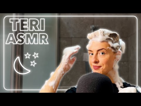 [ASMR] Kitchen Sink Hair Wash | Washing Hair with Horse shampoo?!