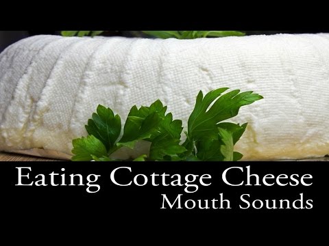 Binaural ASMR Eating Cottage Cheese l Ear To Ear