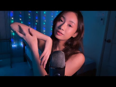 ASMR ~ Pure Skin Sounds | Finger Flutters, Scratching, Pinching & More