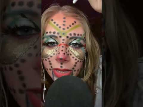 [ASMR] #Shorts-Doing Your Halloween Makeup Pt. 8